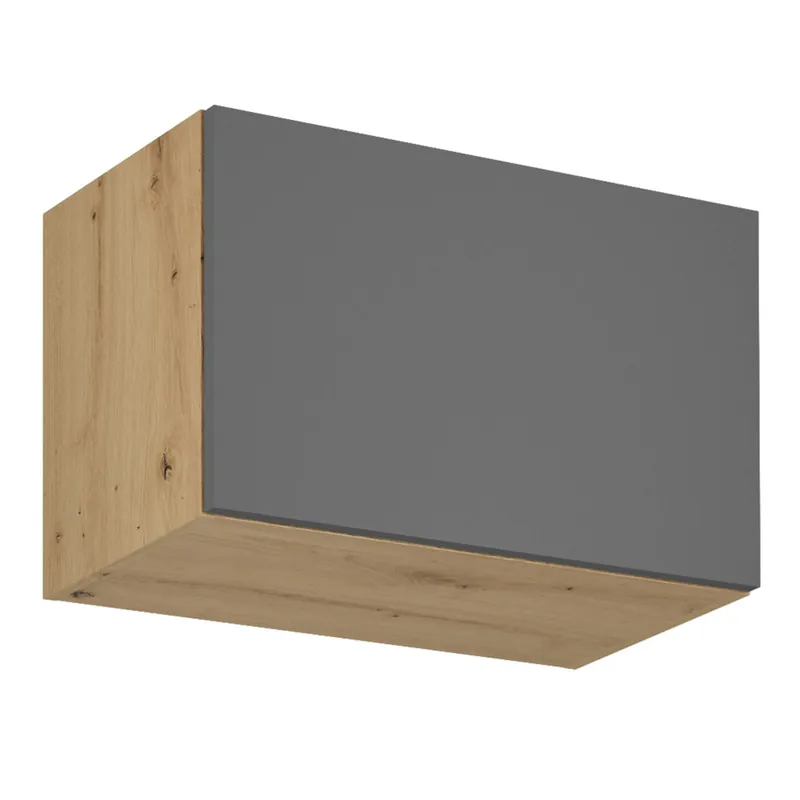 Produs premium | Dulap superior, stejar artizanal / gri mat, LANGEN G60KN