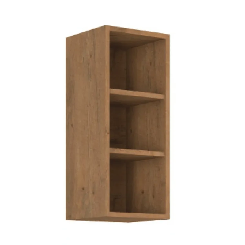 Comandă rapid - Cabinet superior cu rafturi, stejar Lancelot, VEGA 30 G-72 OTW