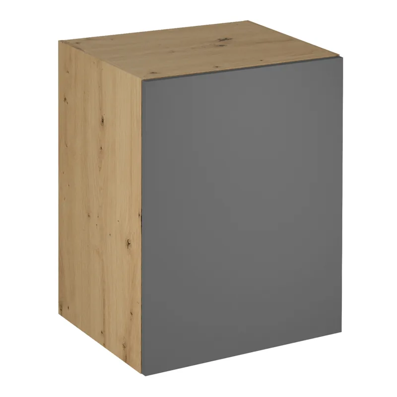 Dulap superior, stejar artizanal / gri mat, universal, LANGEN G60G - Alegerea clienților