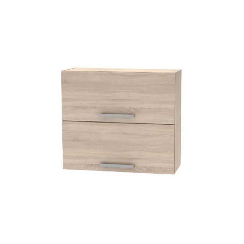 Se vinde rapid - Cabinet superior batant 2DV, stejar sonoma, NOVA PLUS NOPL-015-OH