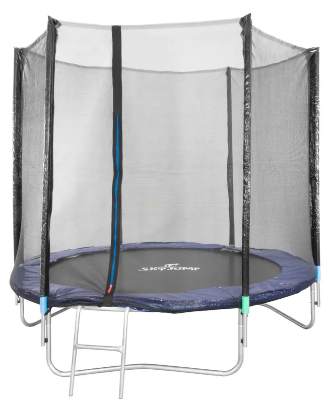 Trambulina Skipjump GS08, 244 cm, plasa exterior, scara - Noutate