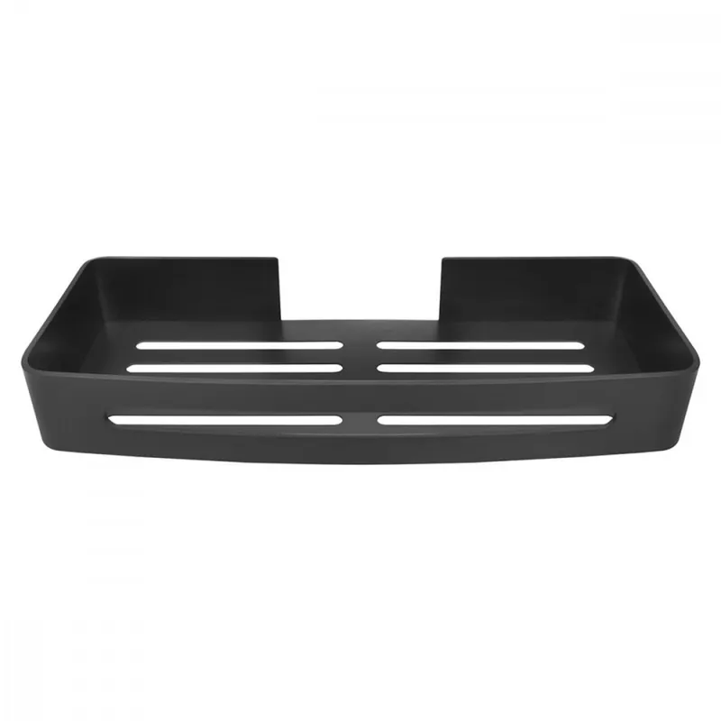 Raft de perete pentru baie 32x4.7x13cm dreptunghi negru | Comandă cu încredere