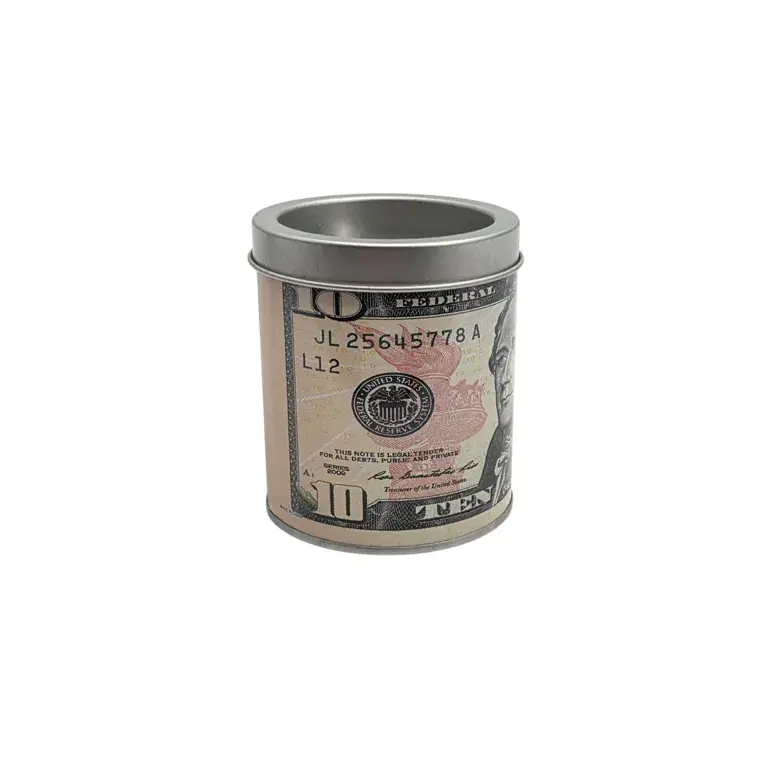 SCRUMIERĂ METALICĂ ROTUNDĂ 8×9,5 CM | Produs popular