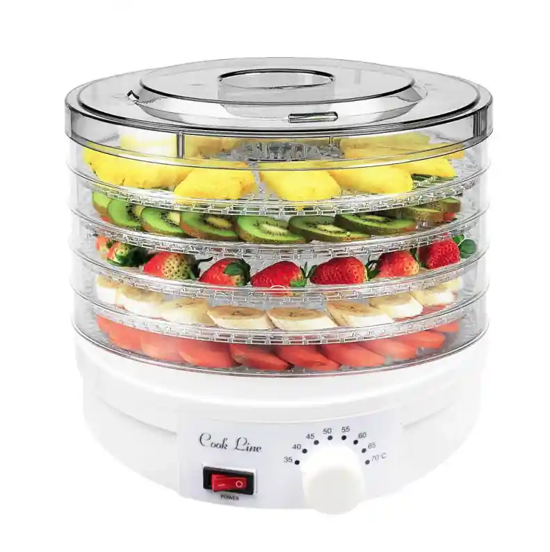 Retur gratuit - Uscător electric de alimente - 5 etaje cu control al temperaturii