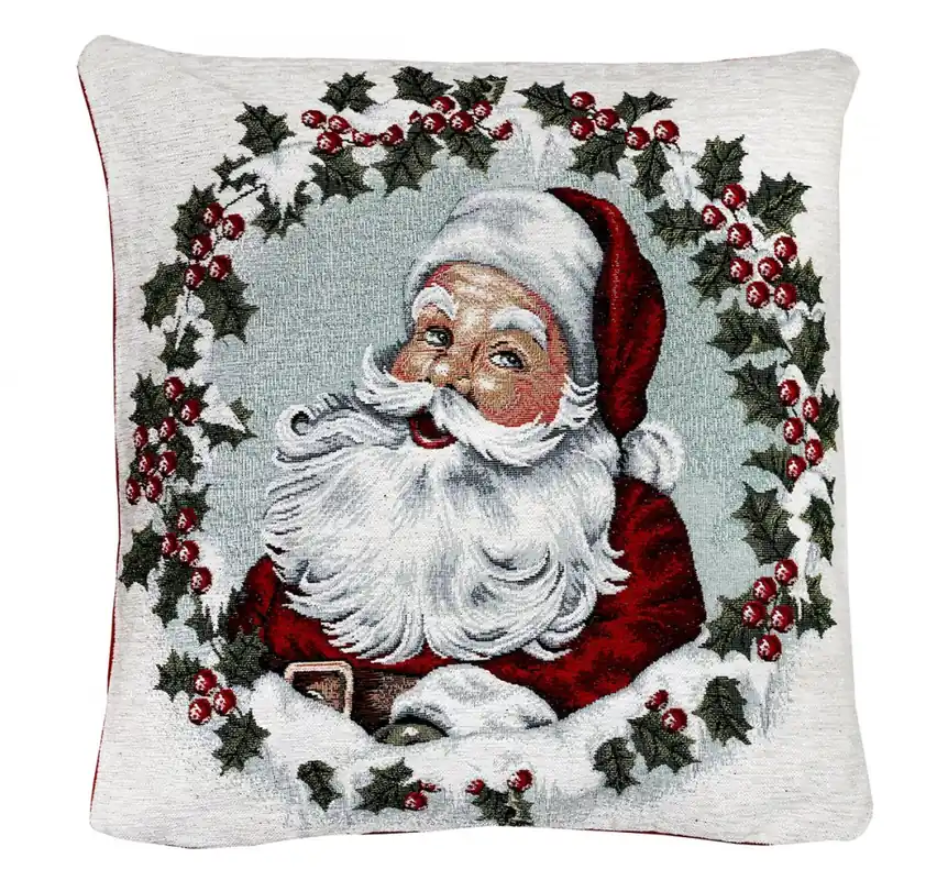 Preț de fabrică - Față de pernă de Crăciun cu Moș Crăciun 42x42 cm