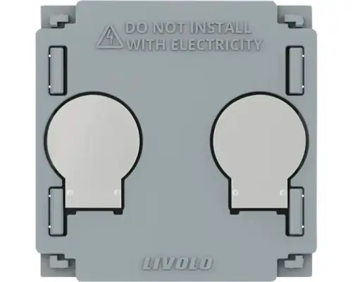 Bestseller - Modul Intrerupator Dublu Livolo, Touch, Modular, Conexiune Zigbee