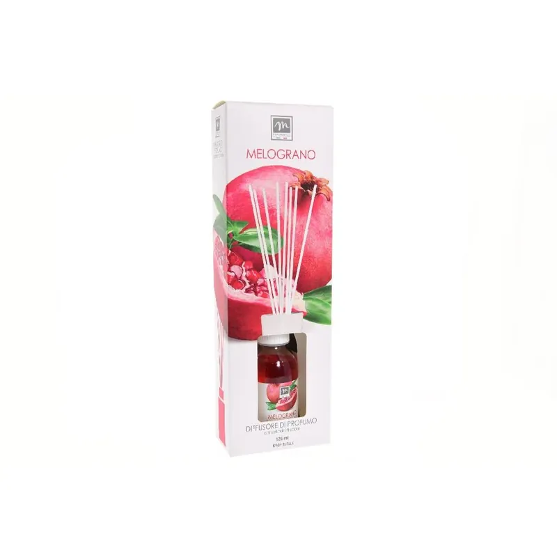 Odorizant cu betisoare bumbac, Mercury, 125 ml, Rodie - Favoritul clienților