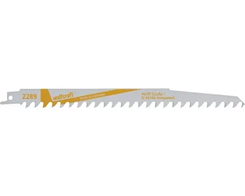 Panze Fierastrau Sabie Wolfcraft 240/218 Mm, Pentru Lemn, Pachet 2 Bucati - Promoție specială