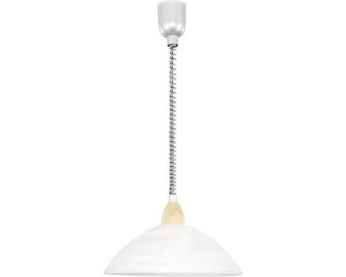 Pendul Lord2 E27 Max. 1x60w, Nichel Mat/lemn/alb | Alegerea clienților