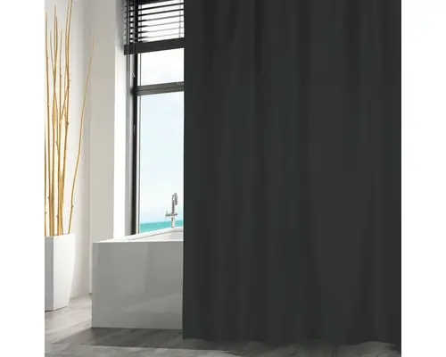 Alegerea clienților - Perdea De Dus Msv Textil 120x200 Cm Negru