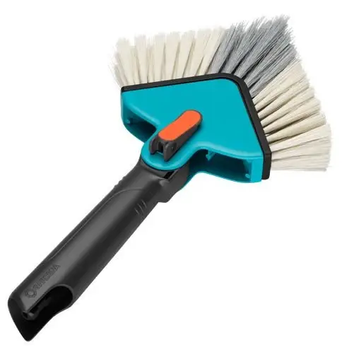 Perie de colt, Gardena, Plastic, 475 x 245 x 57 mm, Albastru | Calitate excelentă