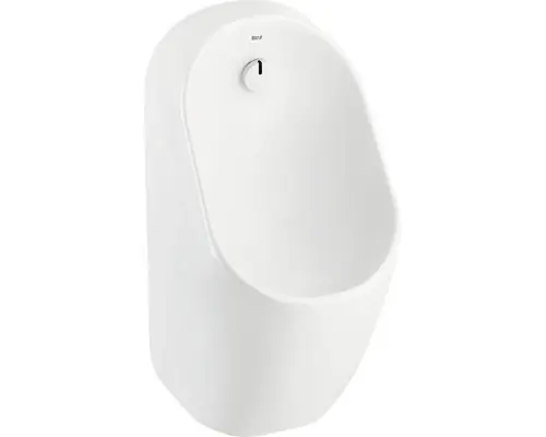 Selecție premium - Pisoar Electronic Ceramic Roca Proton Cu Alimentare Posterioara Cu Baterii, Alb