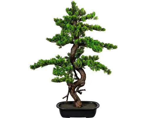 Plată securizată | Planta Artificiala Bonsai Myrte In Ghiveci H 85 Cm Verde