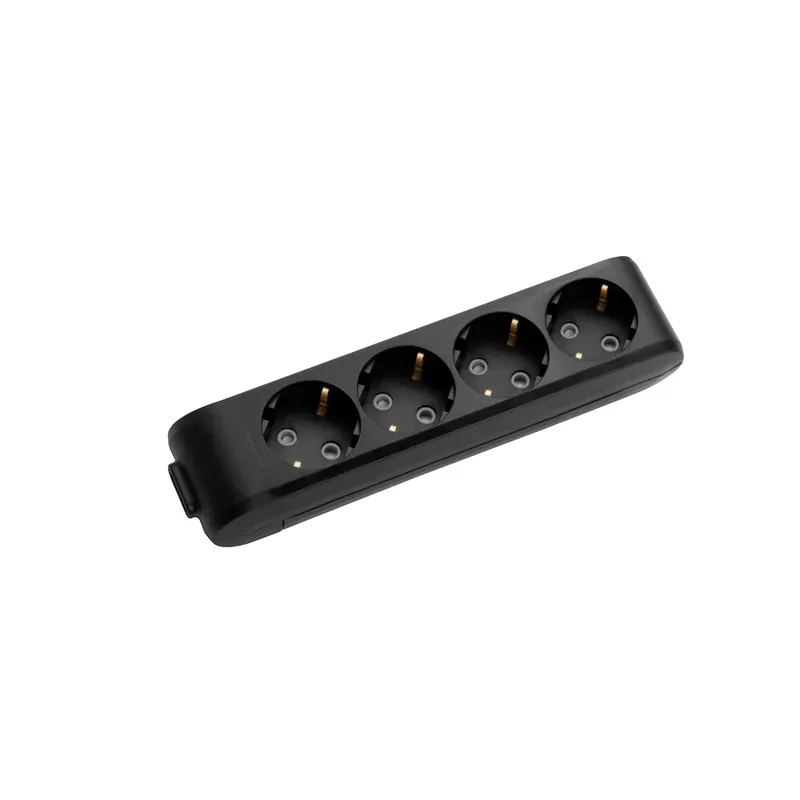 Livrare rapidă | Prelungitor 4p ff negru x-tendia panasonic