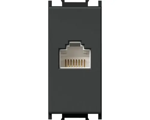 Priza Date Rj45 Simpla Tem Cat6, Negru - În tendințe