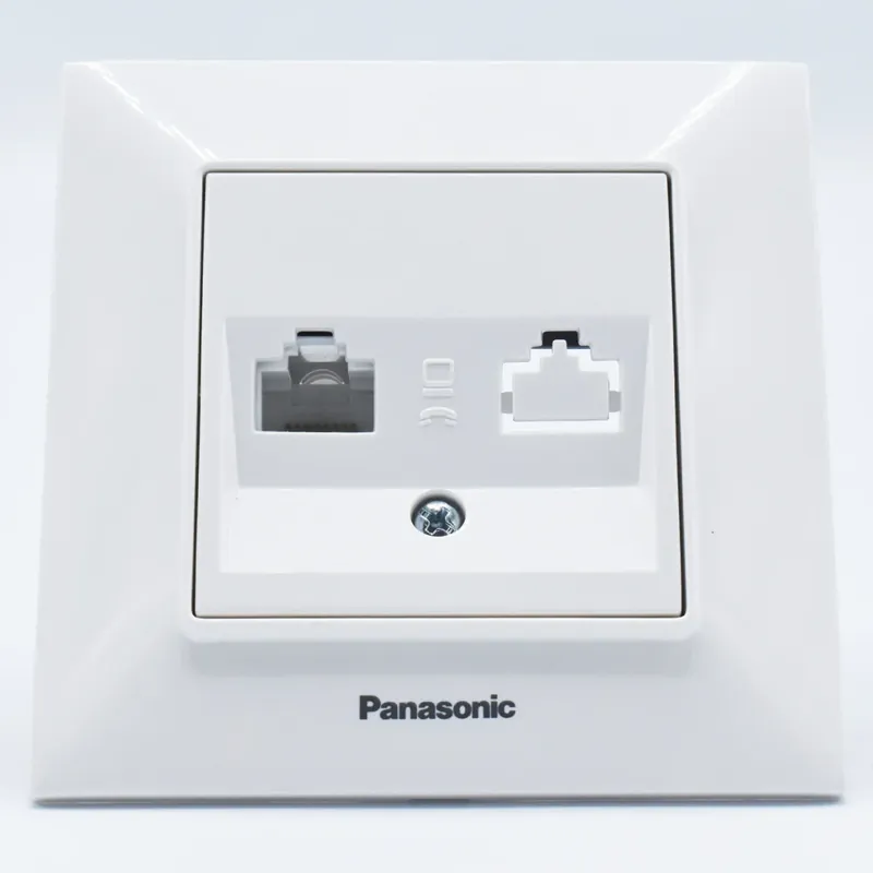 Priza date simpla cat5e arkedia slim alb panasonic - Preț avantajos