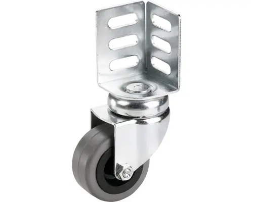 Roata Pivotanta Plastic & Cauciuc Plin Tarrox Ø50mm, Placa Fixare 40x40 Mm, Cu Rulment - Ofertă avantajoasă
