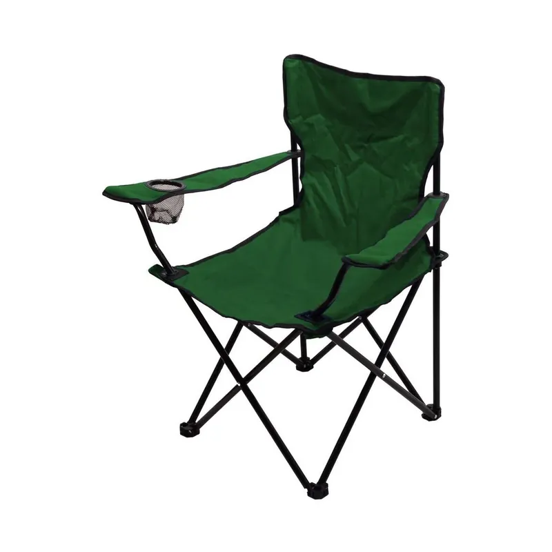 Calitate profesională - Scaun pliabil, Compass, 90 x 14 x 14 cm, Verde