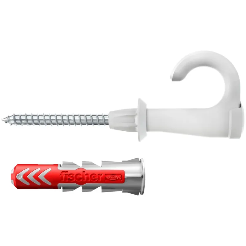 Set 4 buc diblu nylon EasyHook fischer 8x40 , cu carlig rotund, DuoPower - Calitate excelentă