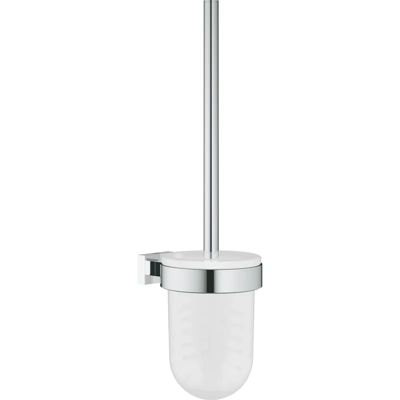 Set perie WC Grohe Essentials Cube, Crom - Produs recomandat
