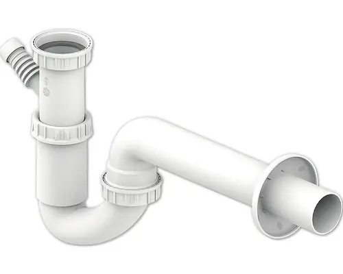Sifon Chiuveta “u” Easykit Ø40x1 1/2″ Cu Racord Pentru Masina De Spalat - Comandă azi