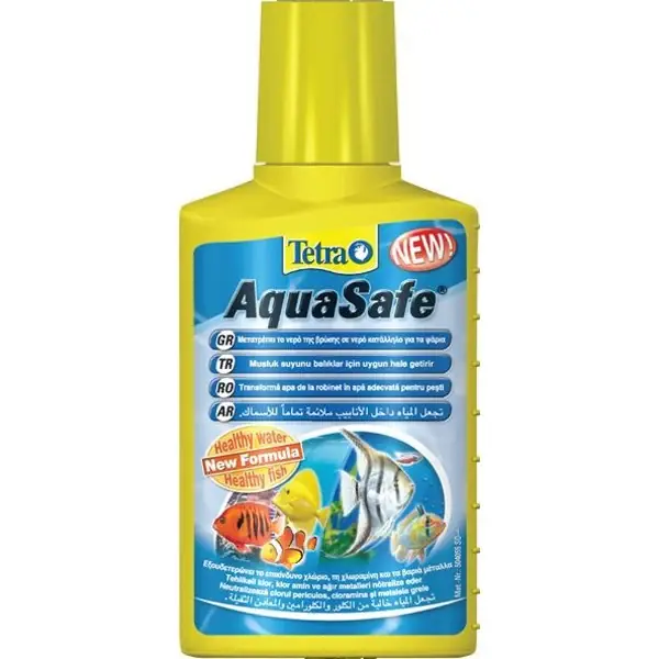 Reducere mare | Solutie acvariu Tetra Aqua Safe, 250 ml