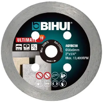 Produs de top - Disc de tăiere Bihui AGMBC50 алмазный сплошной 50x6x0.7mm