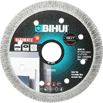 În stoc - Disc de tăiere Bihui DCAE115 Диск алмазный Ultimate Diamond 115x22.2x1.4mm