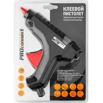 Stoc limitat | Pistol electric pentru lipit Rexant PK02 40W 220V 180 (12-1702)