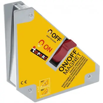 Suport magnetic pentru sudură GYS ON/OFF MAGNET угольник переставной для сварочных работ - Calitate profesională