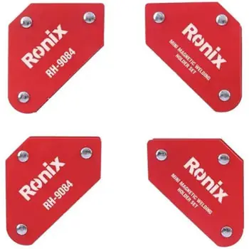 Suport magnetic pentru sudură Ronix RH-9084 Suporturi magnetice (4 buc) (45°/90°/180°) - Premium
