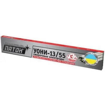 Au mai rămas puține bucăți - Electrod de sudură Paton 270156 УОНИ-13/55 3 x 350 mm (2.5kg)