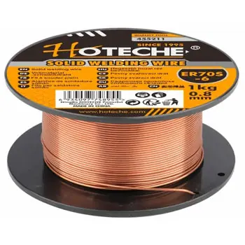 Stoc pe terminate - Sârmă de sudură Hoteche 455211 Проволока сварочная омедненная 0.8мм 1.0kg
