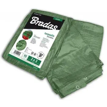 Calitate premium - Prelată Bradas PL903/4 VERDE 3*4m,90 g/20