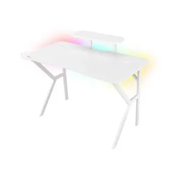 Masă pentru calculator Genesis NDS-1802 Holm 320, RGB White - Preț special