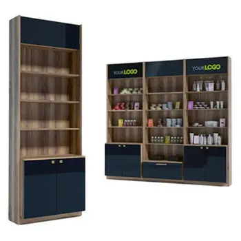 Noutate în catalog - Raft de birou Indart Vitrina 14 (80x30x230)