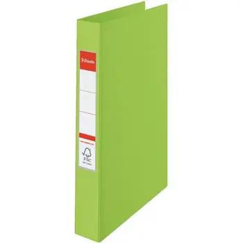 Direct din fabrică | Mapă pentru documente Esselte 14461 Mapa pentru documente А4, 4 inele, 35mm, PP, verde