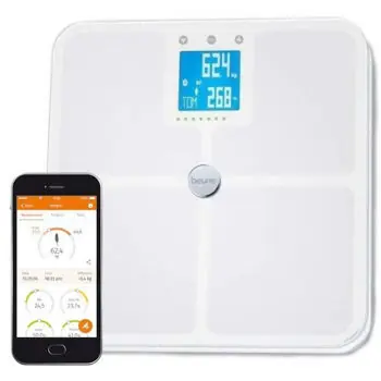 Cântar de podea Beurer BF950 White (Diagnostic) - Reducere extra