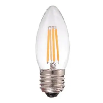 Bec Elmos LED FILAM C37 5W E27 4000K 560Lm (LF3752740) | Plată securizată