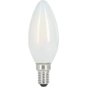 Ofertă online - Bec Xavax 112830 LED Filament, E14, 470 lm Replaces 40 W, Candle Bulb, Daylight, matt