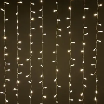 Cumpără direct de la producător - Ghirlandă miscellaneous AC213 Ploiță alb cald 192LED 3x2m