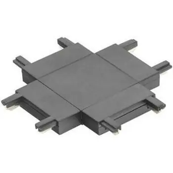 Accesoriu de iluminat LED Market Magnetic cross connection LM-MT26X, Black | Promoție limitată