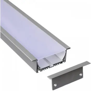 Accesoriu de iluminat LED Market Profile LED Wide LMC-9032-2, 90*32mm, 3000mm/set | Cumpără online