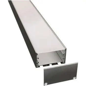 Accesoriu de iluminat LED Market Profile LED Wide LMC-6035, 60*32mm, 3000mm/set - Doar azi