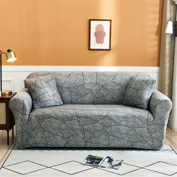 Promoție specială - Husă pentru canapea Relaxe Home Solid Sofa Cover 1 место (90-140 см) Based grey