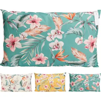 Alegerea clienților | Pernă H&S 57413 Perna pentru canapea 50x30cm, Flori, poliester (asort.)