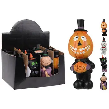 Cumpărături sigure | Decor Promstore 48438 Сувенир Halloween Пугало 10cm, керамика, 4 вида