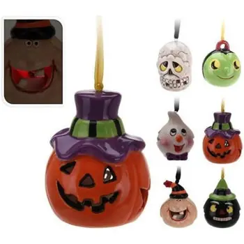 Doar azi | Decor Promstore 36344 Сувенир LED Halloween подвесной Тыква в шляпе