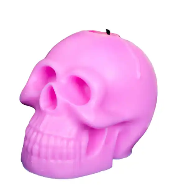 Preț de ofertă - 3D silicon mucegai lumânări matriță mic craniu craniu uman lumânare decorativă lumânări lucrate manual lumânări decorațiuni de Halloween 5.4x4cm