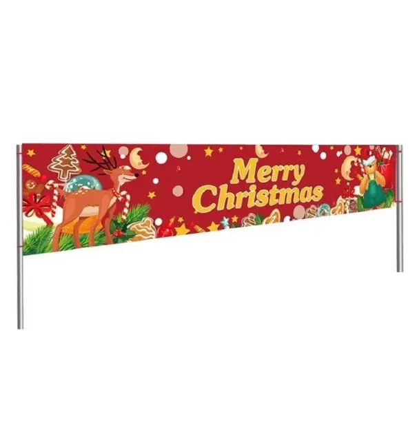 Banner de Craciun 200 x 40 cm - În stoc
